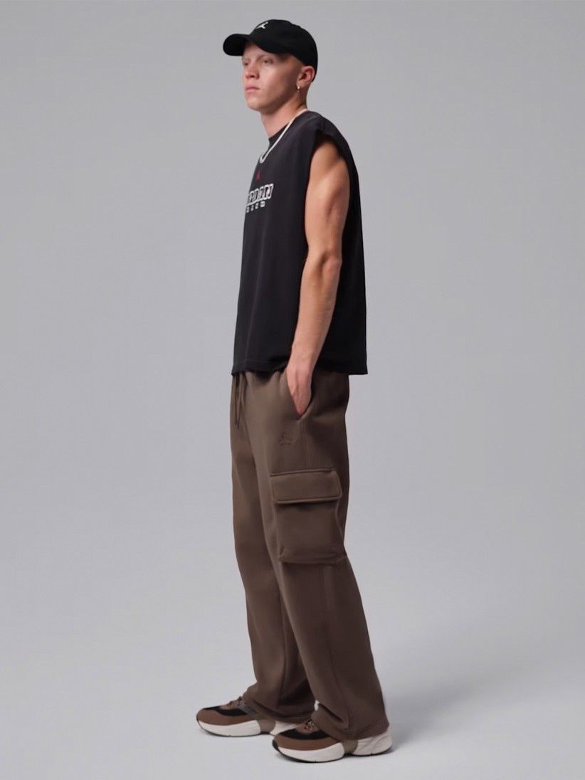 Pantalones Nike Jordan Brooklyn Cargo Oversized Marrones Para Hombre Pantalones Nike Jordan Brooklyn Cargo Oversized Marrones Para Hombre
