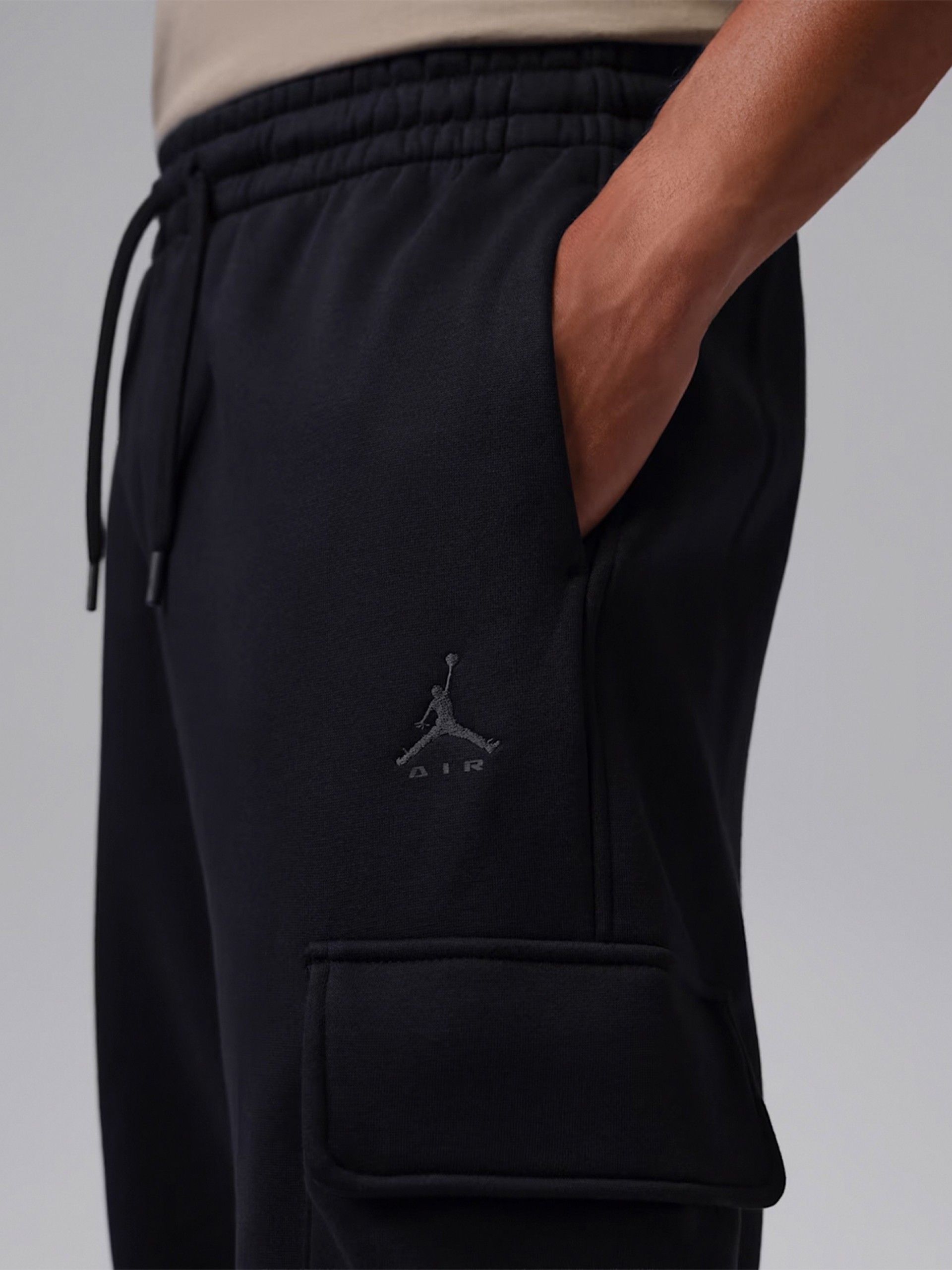 Pantalones Nike Jordan Brooklyn Cargo Oversized Negros Para Hombre