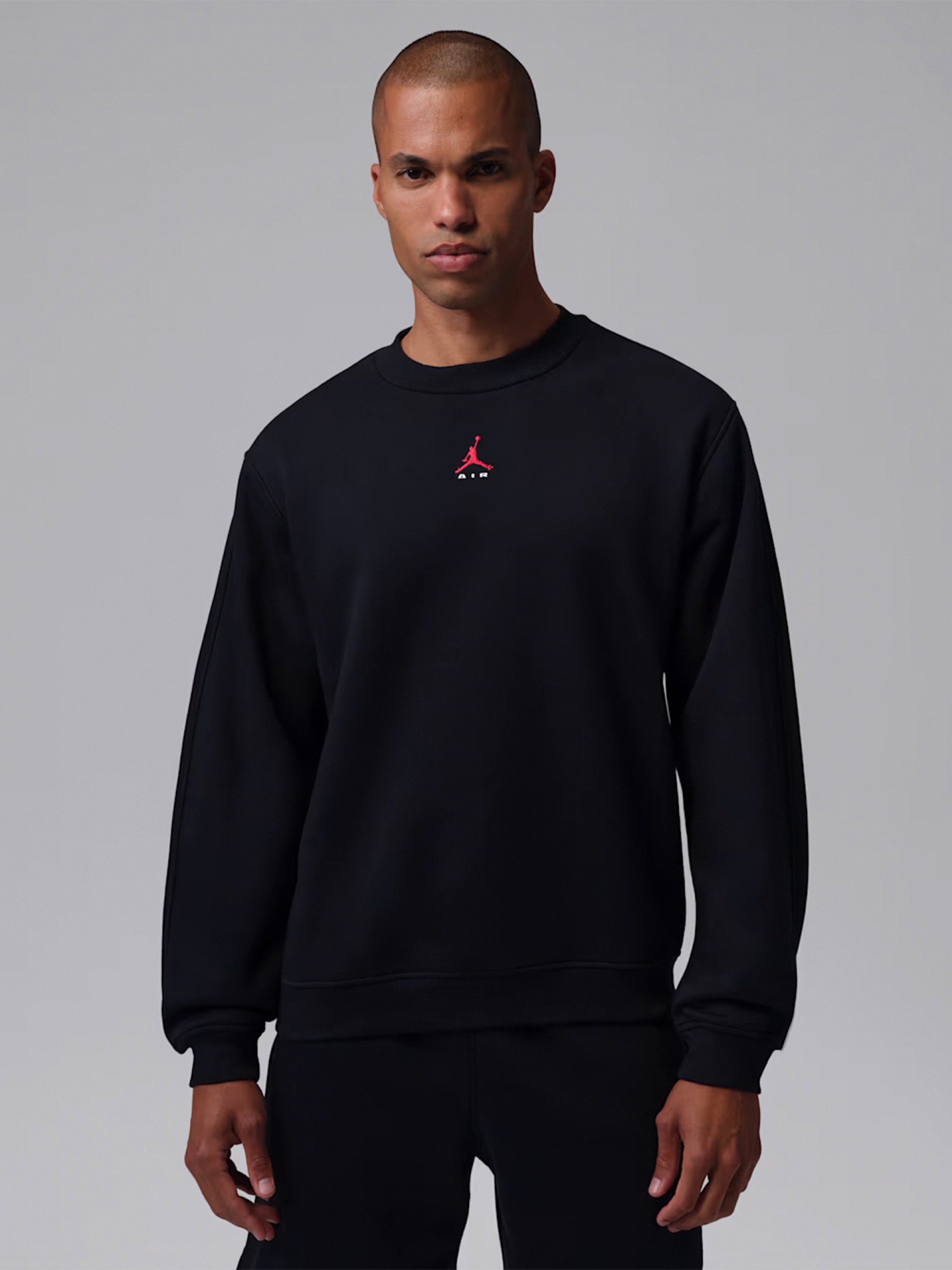 Camisola Nike Jordan Brooklyn Crewneck Preta Para Homem