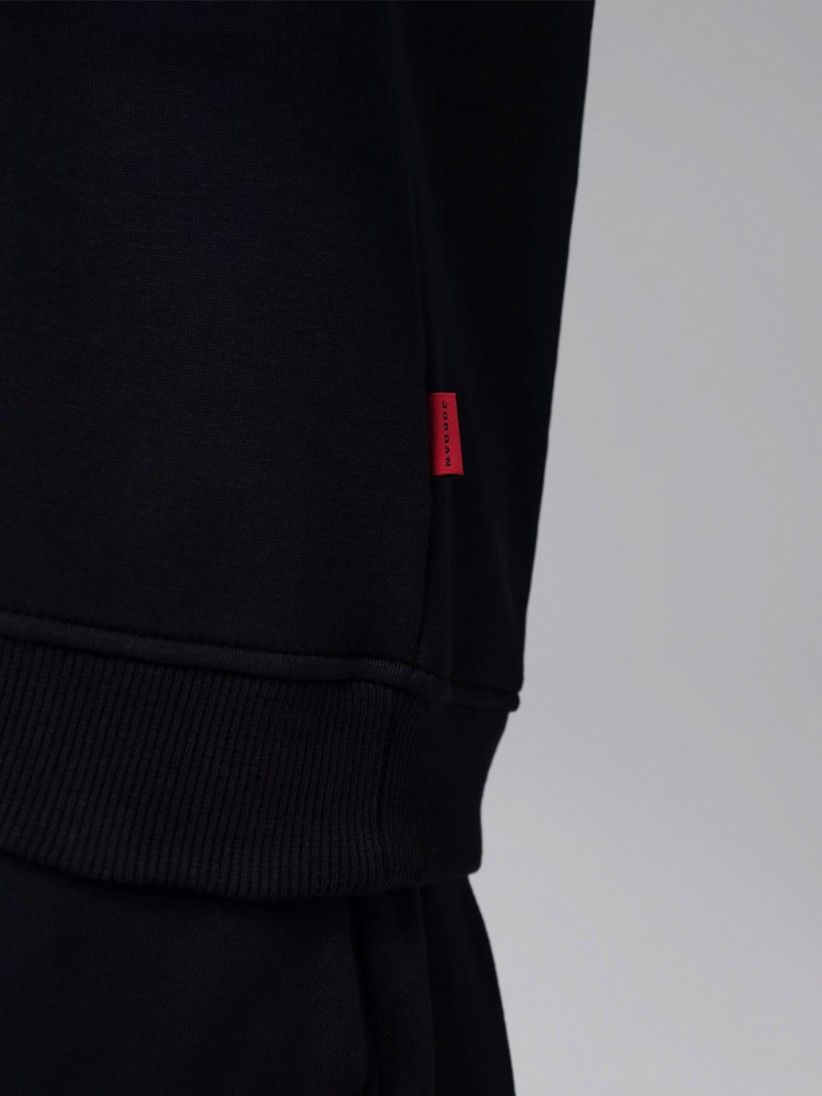 Nike Jordan Brooklyn Crewneck Black Sweater For Men Nike Jordan Brooklyn Crewneck Black Sweater For Men