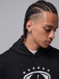 Camisola com Capuz Nike Jordan Brooklyn Oversized Preta Para Homem Camisola com Capuz Nike Jordan Brooklyn Oversized Preta Para Homem