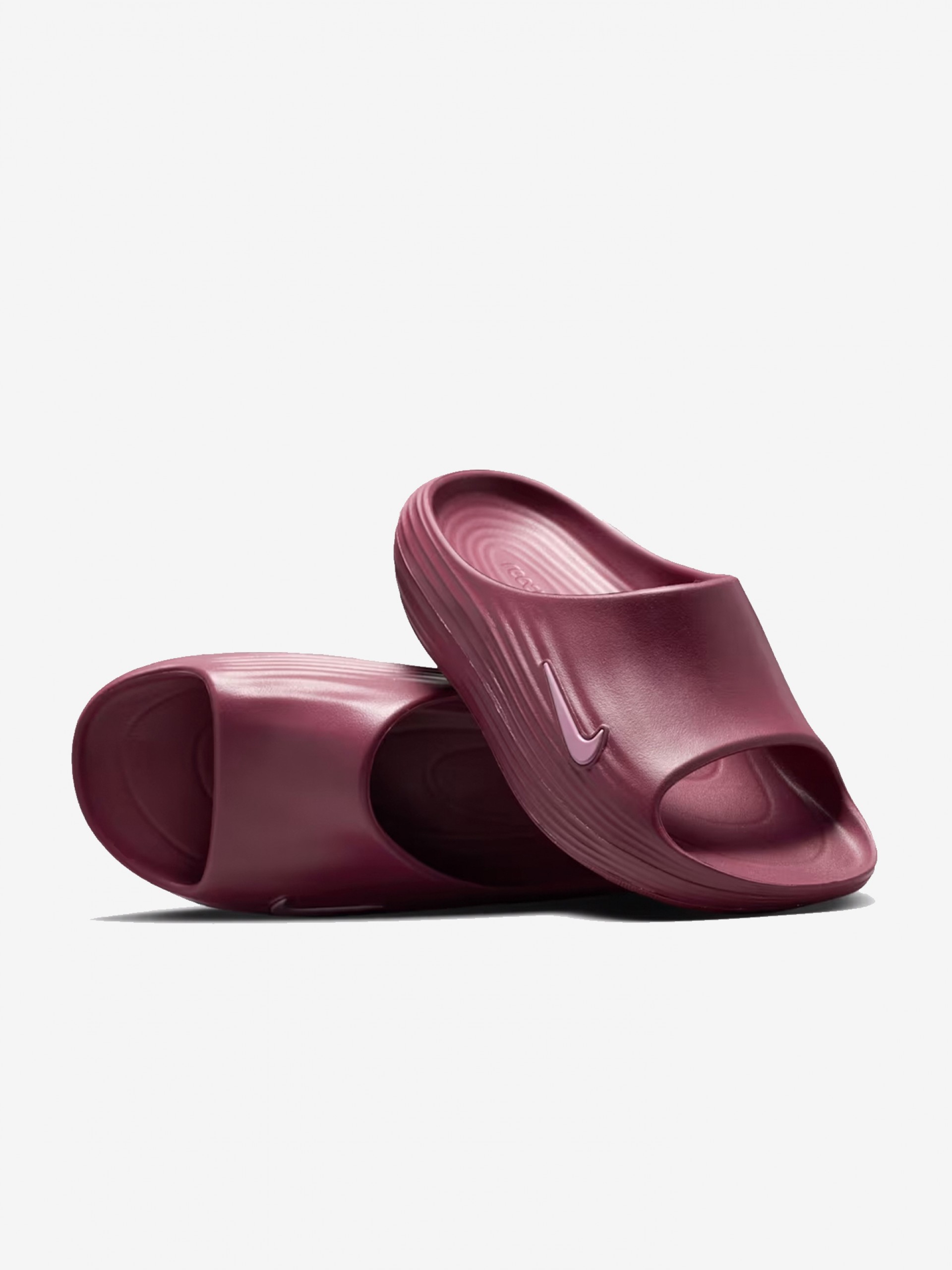 Chinelos Nike ReactX Rejuven8 Bordeaux Para Mulher