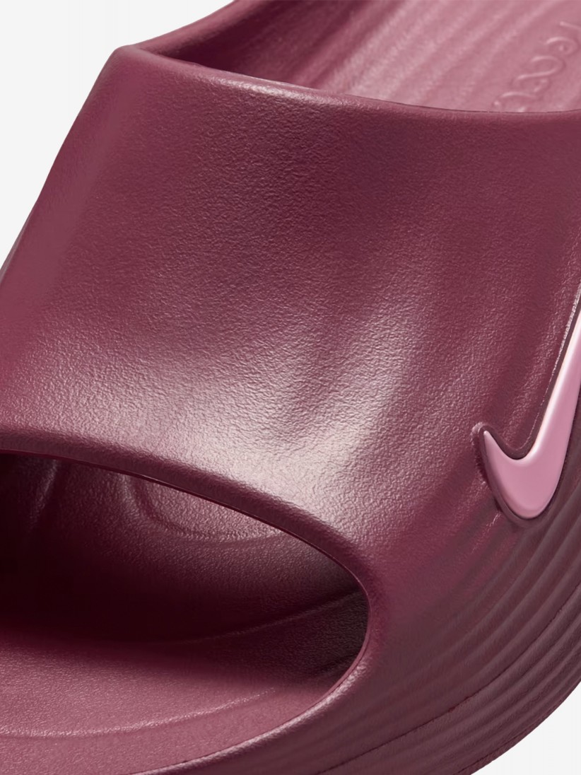 Chanclas Nike ReactX Rejuven8 Burdeos Para Mujer Chanclas Nike ReactX Rejuven8 Burdeos Para Mujer