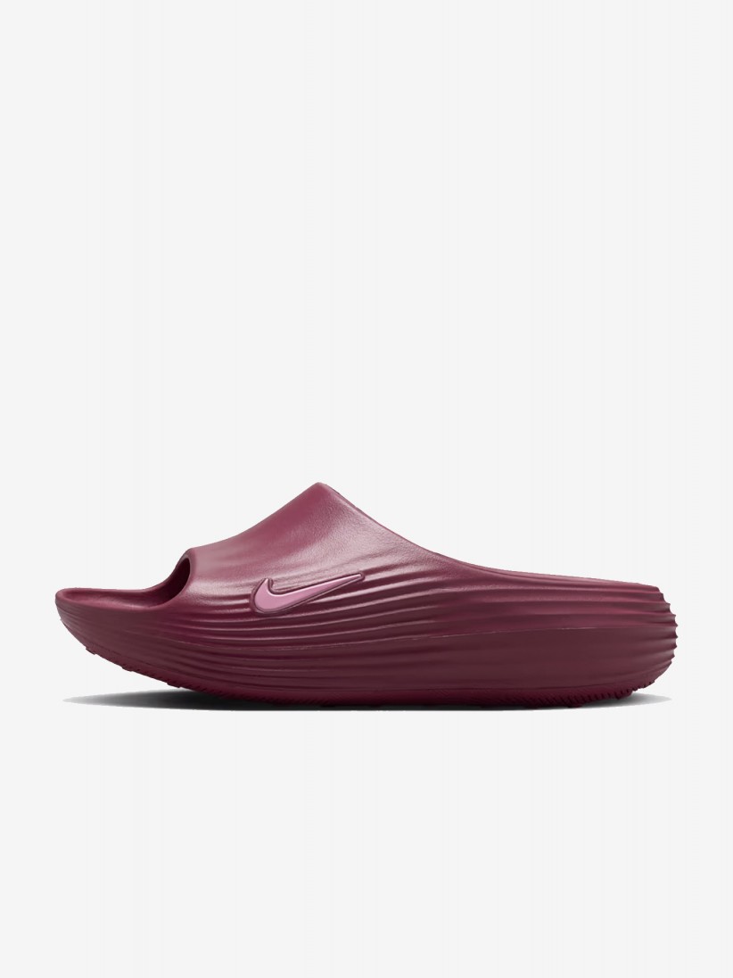 Chanclas Nike ReactX Rejuven8 Burdeos Para Mujer Chanclas Nike ReactX Rejuven8 Burdeos Para Mujer