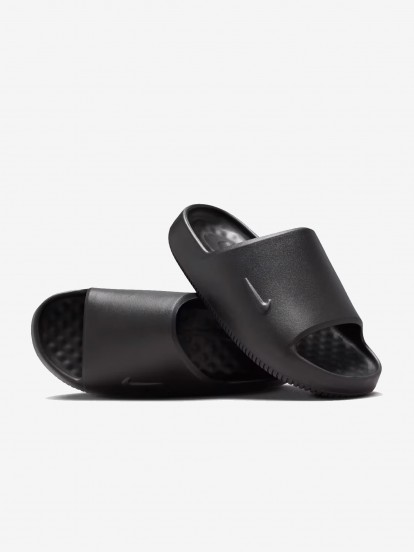 Chanclas Nike Calm Slide 2.0 Negras Para Mujer