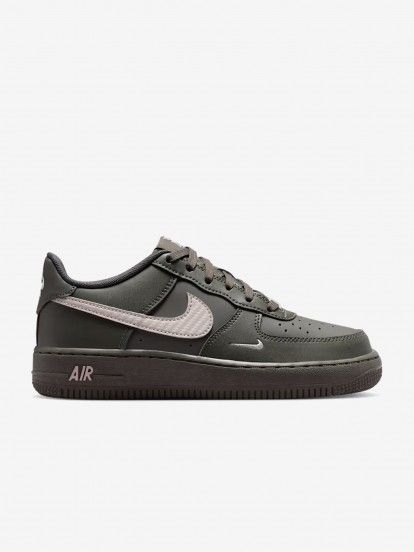 Nike Air Force 1 07 Grey Sneakers For Men