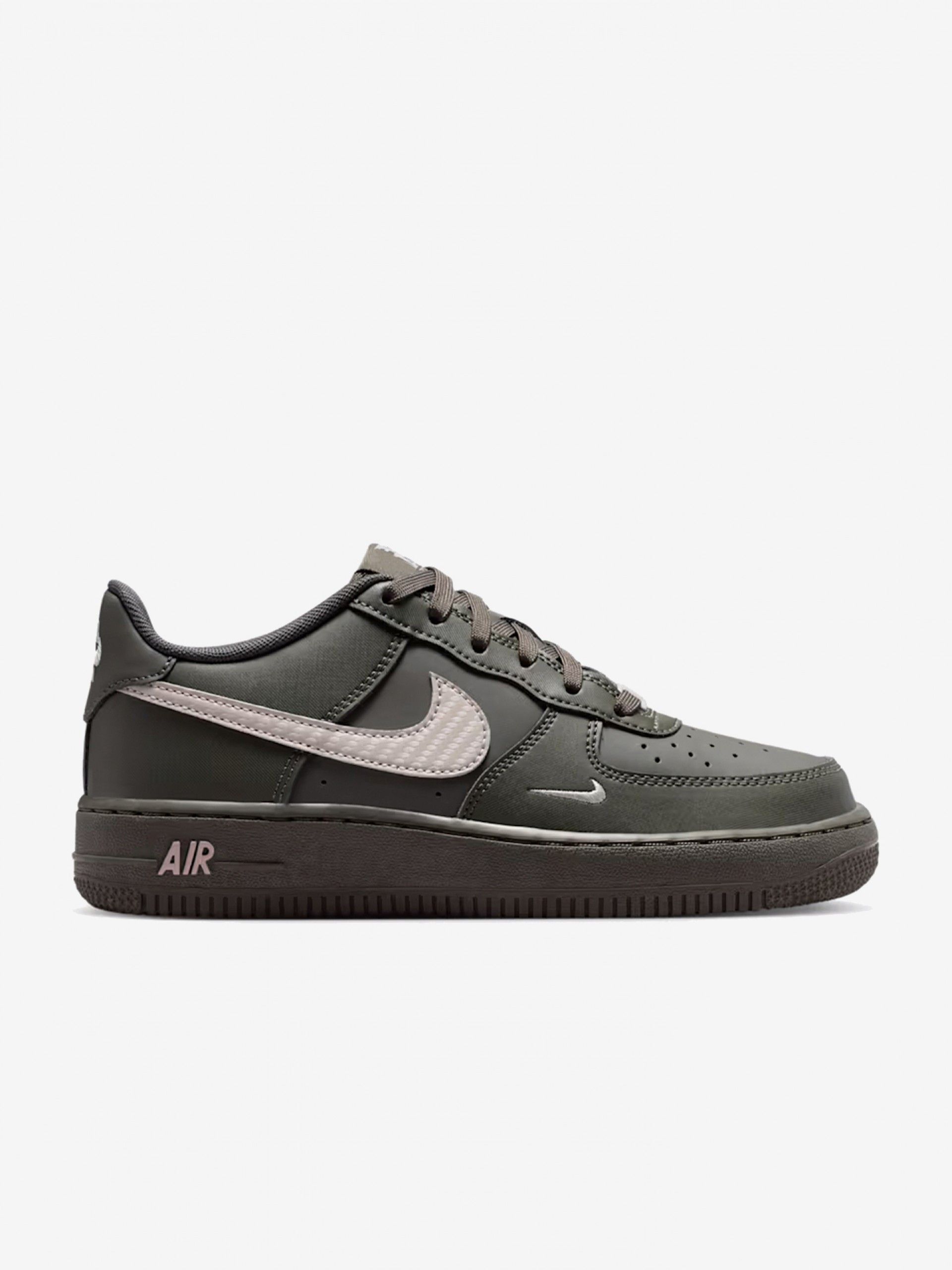 Nike Air Force 1 07 Grey Sneakers For Men