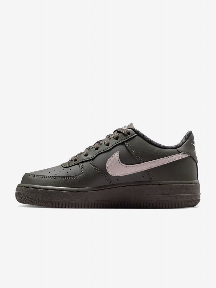 Nike Air Force 1 07 Grey Sneakers For Men
