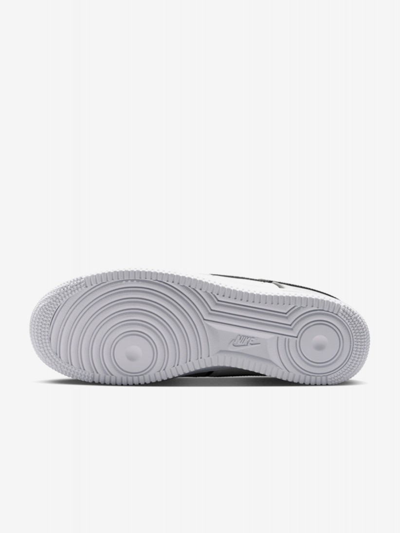 Nike Air Force 1 07 LV8 Silver and White Sneakers For Men Nike Air Force 1 07 LV8 Silver and White Sneakers For Men