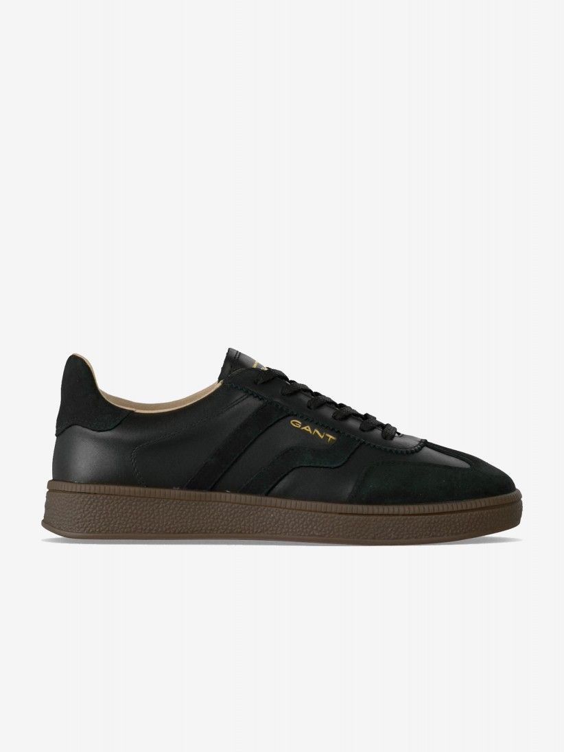 Gant Cuzima Black Leather and Suede Sneakers For Women Gant Cuzima Black Leather and Suede Sneakers For Women
