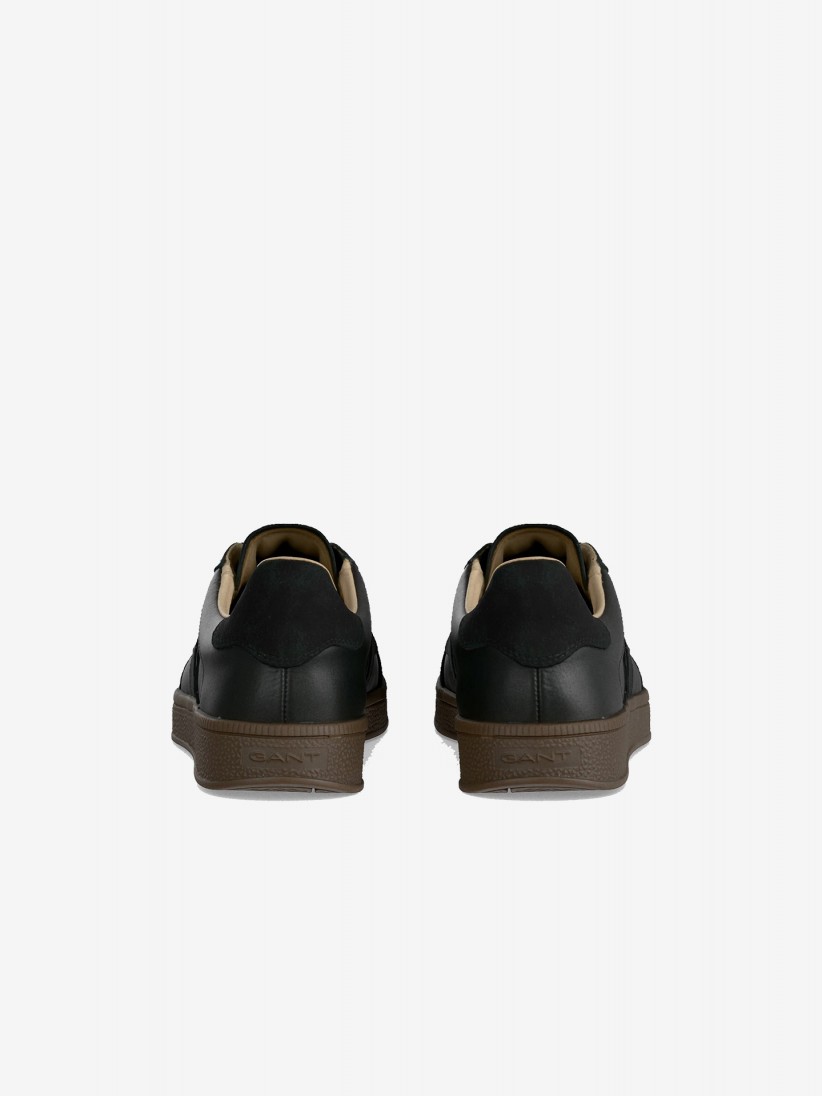 Gant Cuzima Black Leather and Suede Sneakers For Women Gant Cuzima Black Leather and Suede Sneakers For Women