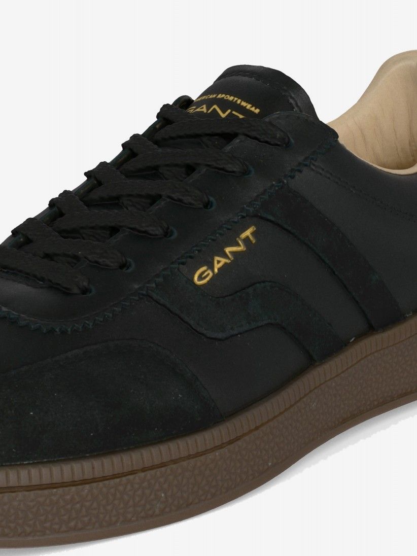 Gant Cuzima Black Leather and Suede Sneakers For Women Gant Cuzima Black Leather and Suede Sneakers For Women
