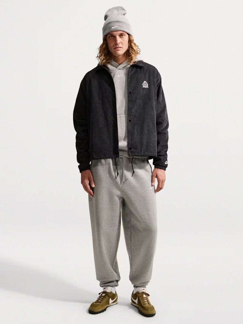Casaco Nike Club Coaches De Bombazina Preto Para Homem Casaco Nike Club Coaches De Bombazina Preto Para Homem
