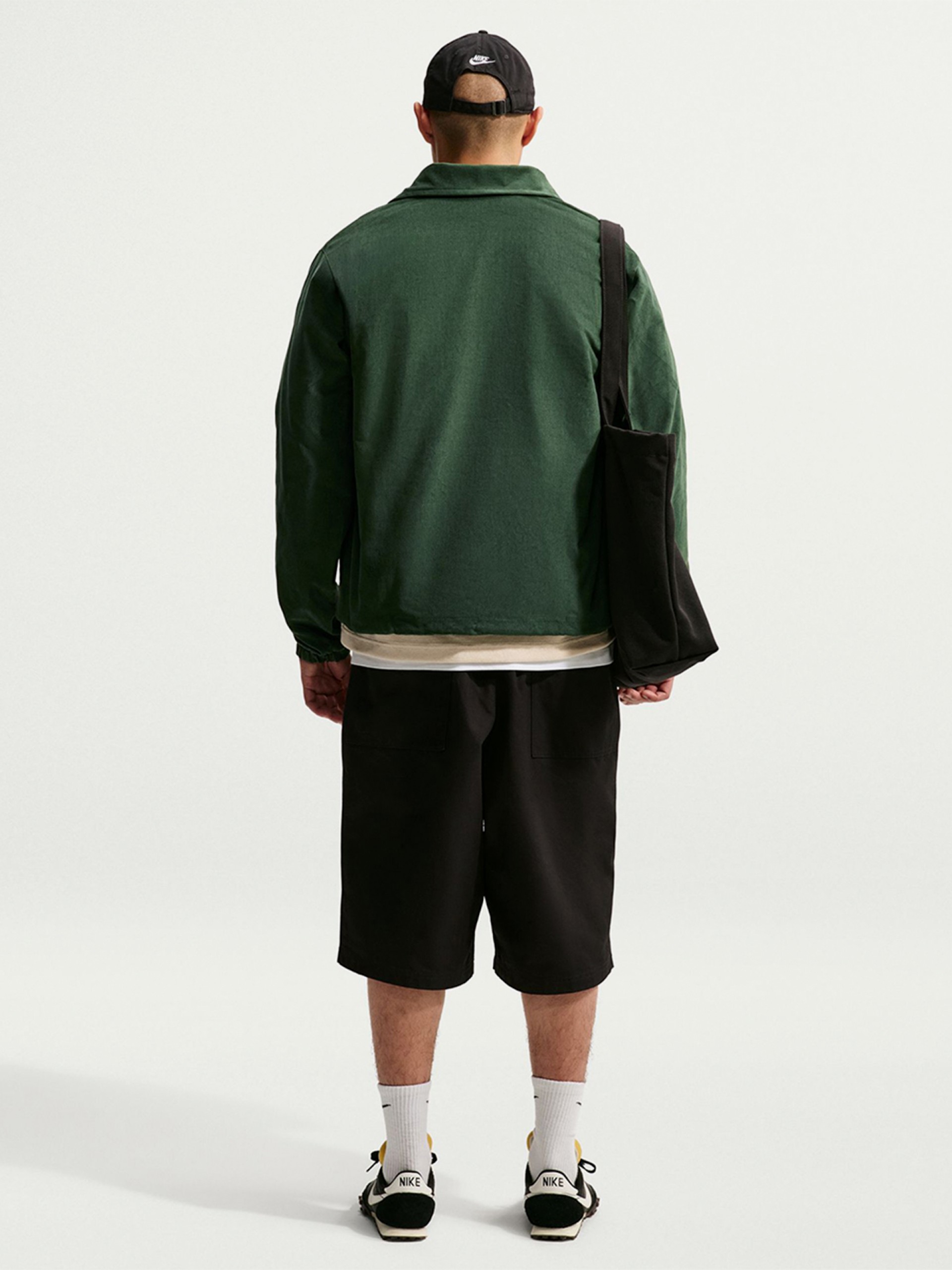 Chaqueta Nike Club Coaches De Pana Verde Para Hombre