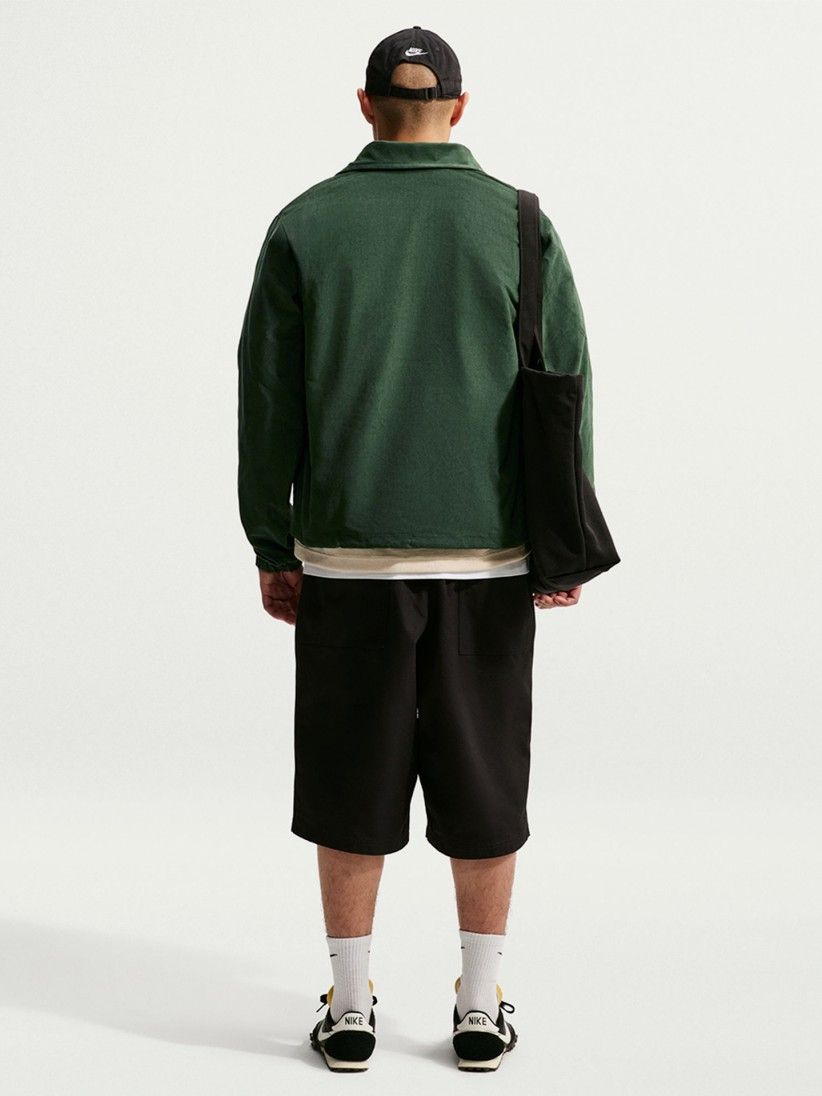 Casaco Nike Club Coaches De Bombazina Verde Para Homem