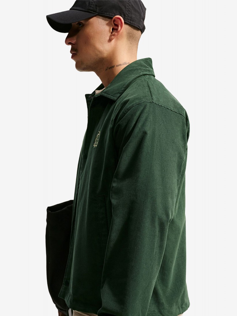 Casaco Nike Club Coaches De Bombazina Verde Para Homem
