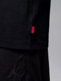 Nike Jordan Brooklyn Black and Red T-shirt For Men