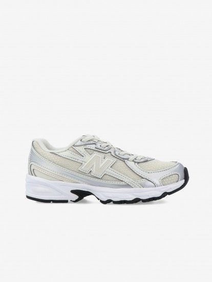 New Balance P740 V1 Beige and Grey Sneakers