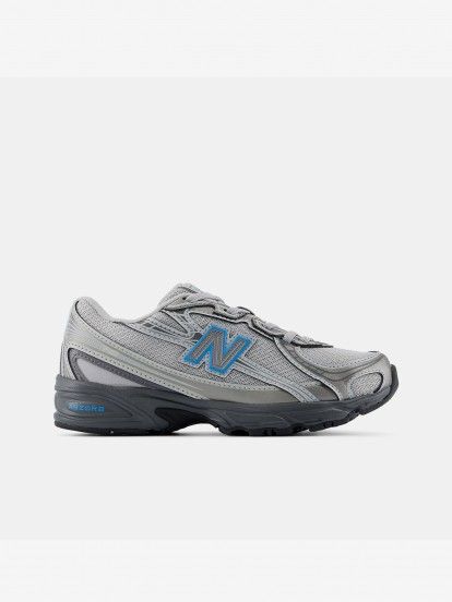 New Balance P740 V1 Grey and Blue Sneakers New Balance P740 V1 Grey and Blue Sneakers