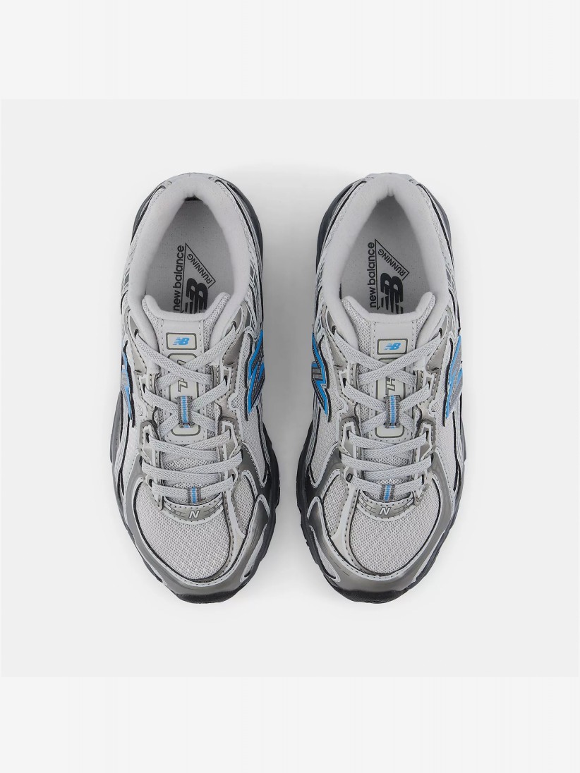 New Balance P740 V1 Grey and Blue Sneakers New Balance P740 V1 Grey and Blue Sneakers