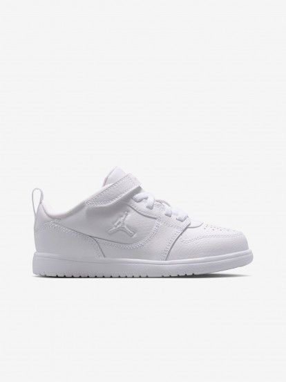 Zapatillas Nike Jordan Court Connect Low Blancas Para Ni�o