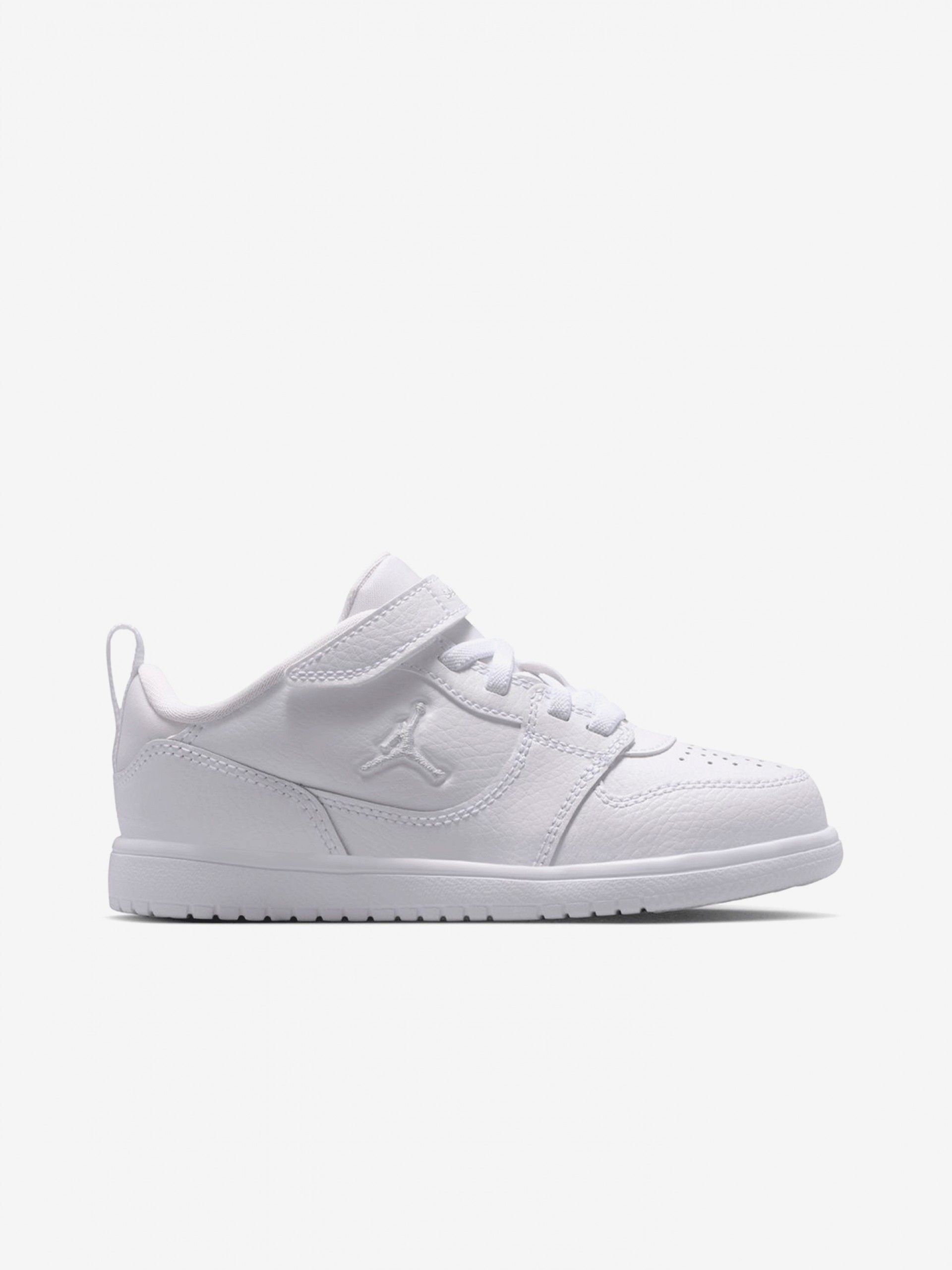 Zapatillas Nike Jordan Court Connect Low Blancas Para Niño