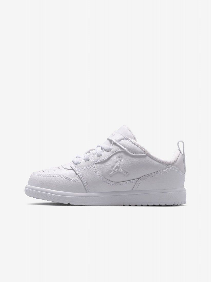Zapatillas Nike Jordan Court Connect Low Blancas Para Niño Zapatillas Nike Jordan Court Connect Low Blancas Para Niño