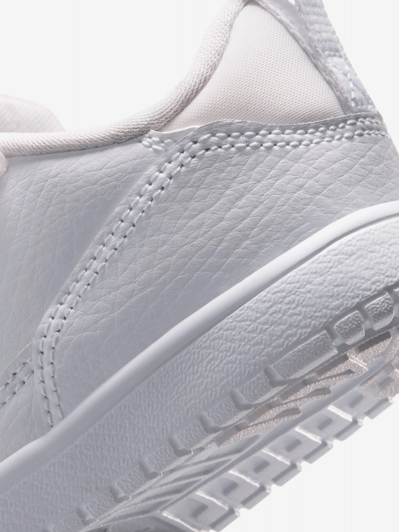 Zapatillas Nike Jordan Court Connect Low Blancas Para Niño Zapatillas Nike Jordan Court Connect Low Blancas Para Niño
