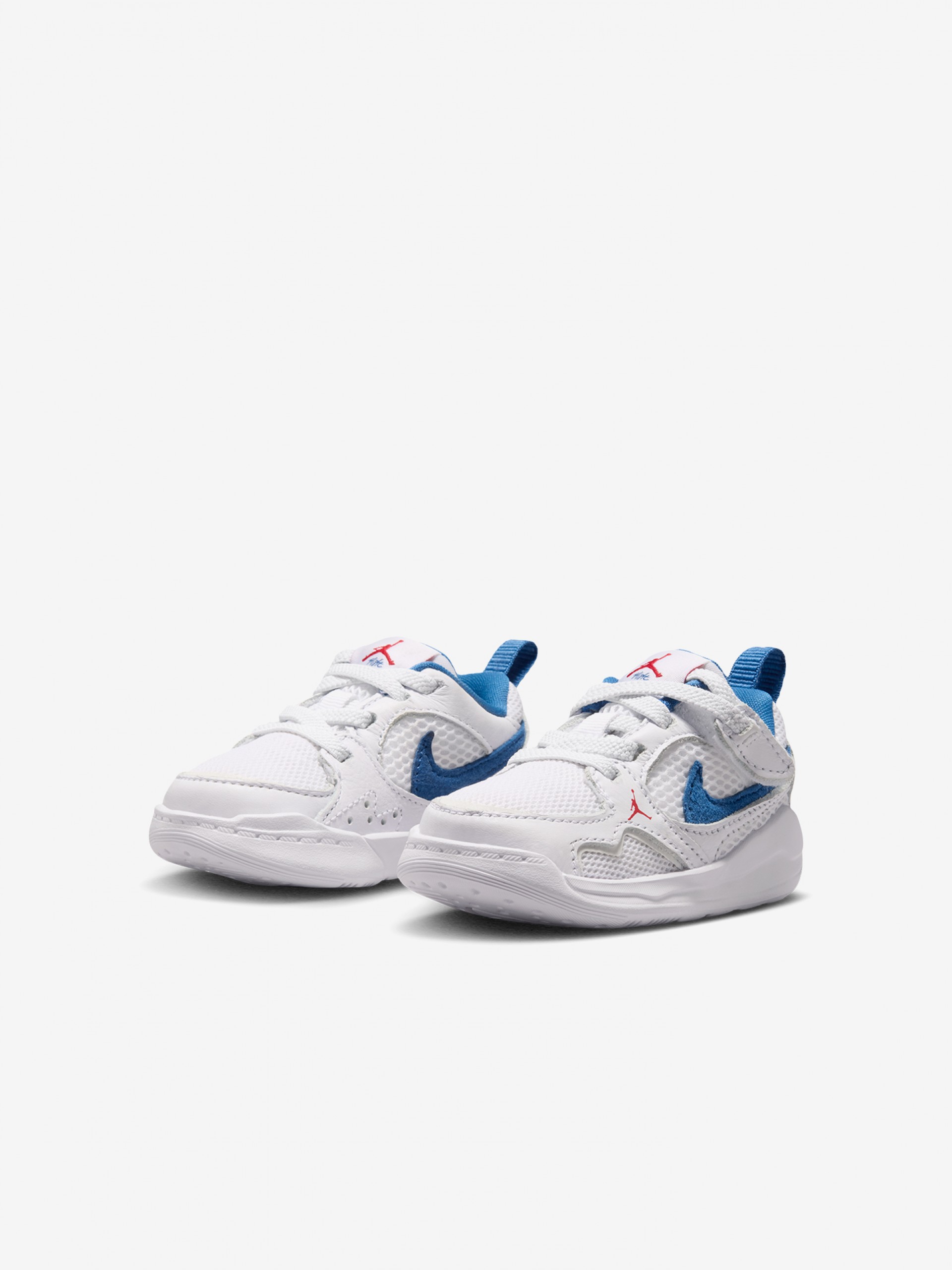 Sapatilhas Nike Jordan CMFT Era Brancas e Azuis Para Bebé