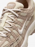 Zapatillas Nike P-6000 Beige y Marrones De Gamuza Para Mujer