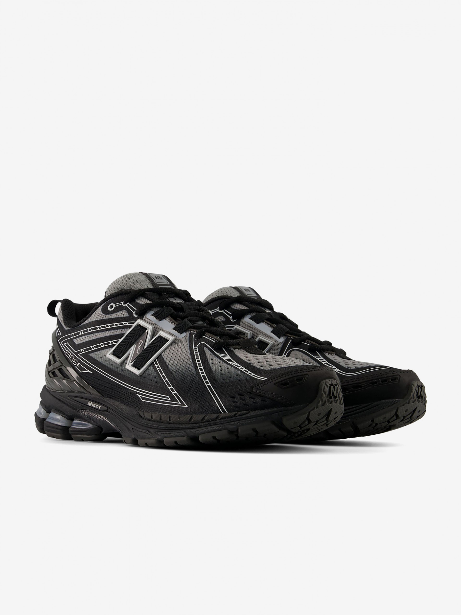Sapatilhas New Balance U1906E V1 Pretas e Cinzentas