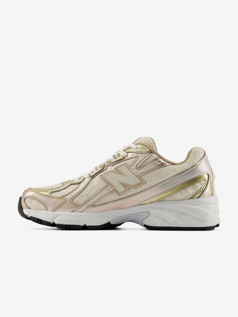 New Balance U740 V2 Beige and Golden Sneakers New Balance U740 V2 Beige and Golden Sneakers