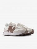 Zapatillas New Balance W327 V1 Blancas, Beige y Marrones