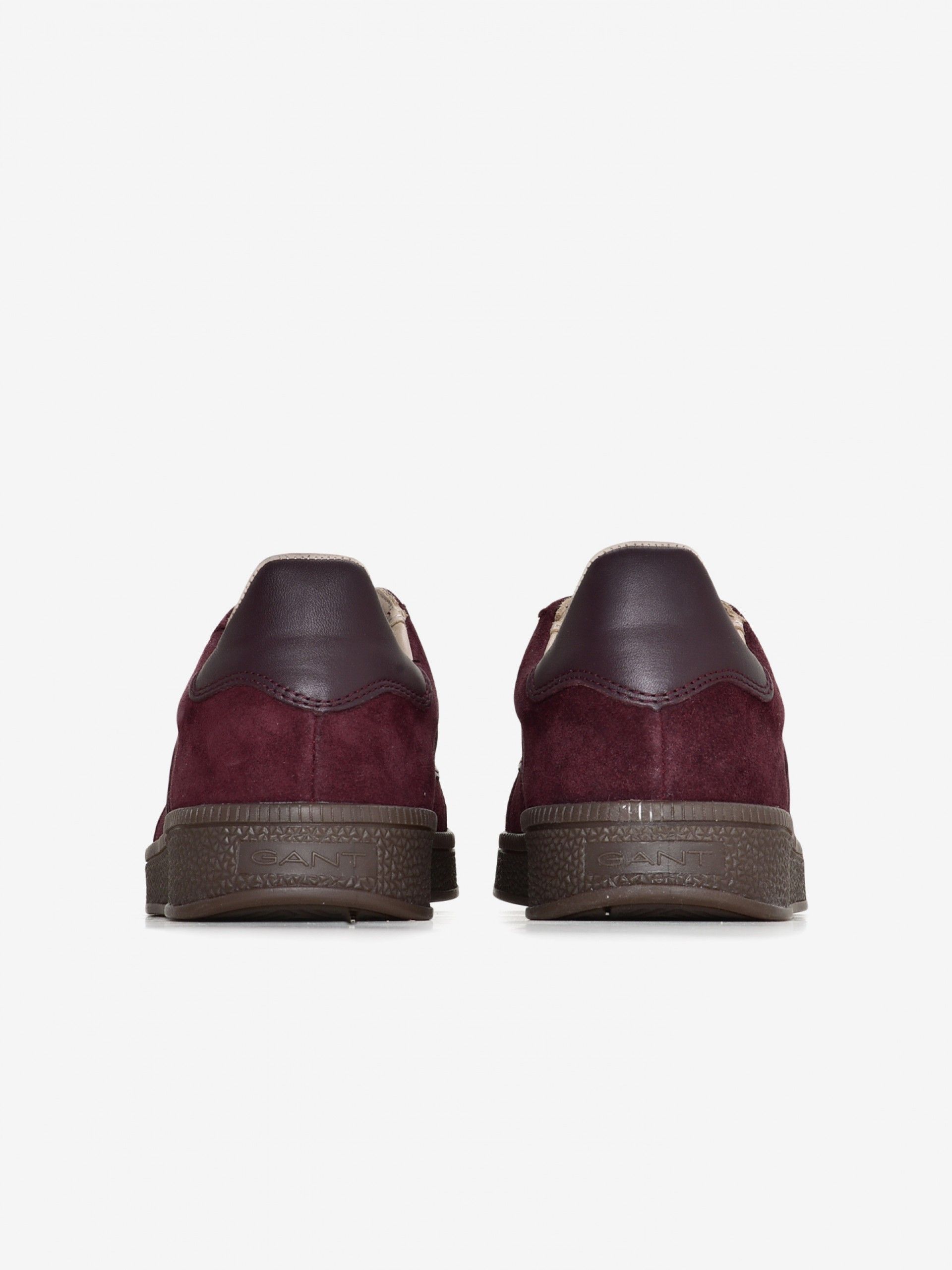 Gant Cuzima Burgundy Suede Sneakers For Women