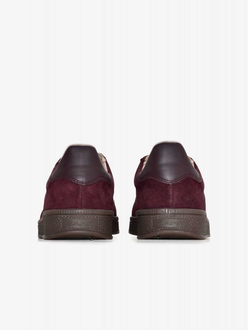 Gant Cuzima Burgundy Suede Sneakers For Women Gant Cuzima Burgundy Suede Sneakers For Women