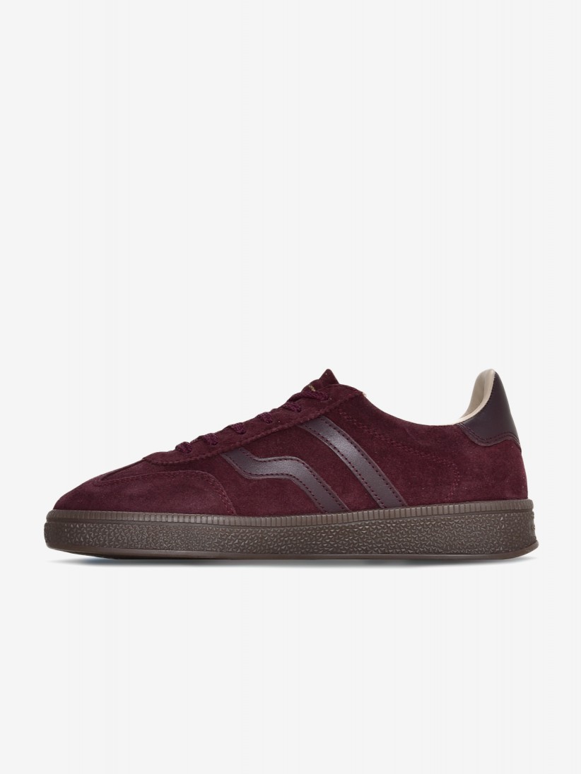 Gant Cuzima Burgundy Suede Sneakers For Women Gant Cuzima Burgundy Suede Sneakers For Women