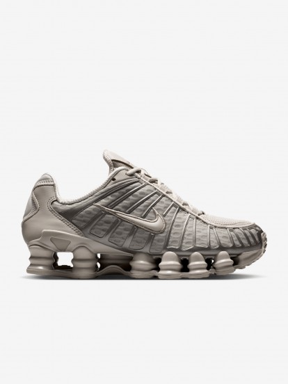 Zapatillas Nike Shox TL Beige Para Mujer