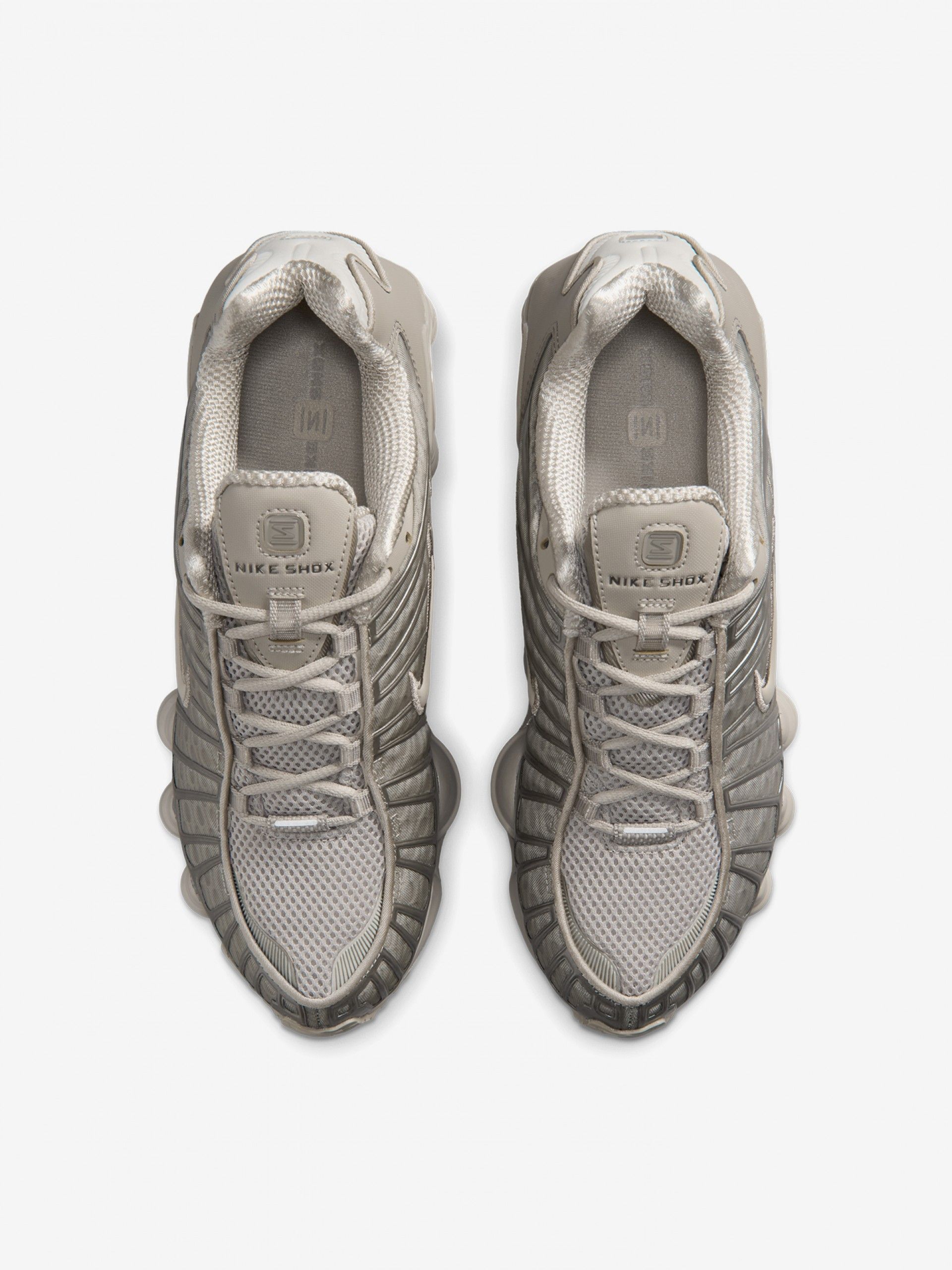 Sapatilhas Nike Shox TL Bege Para Mulher