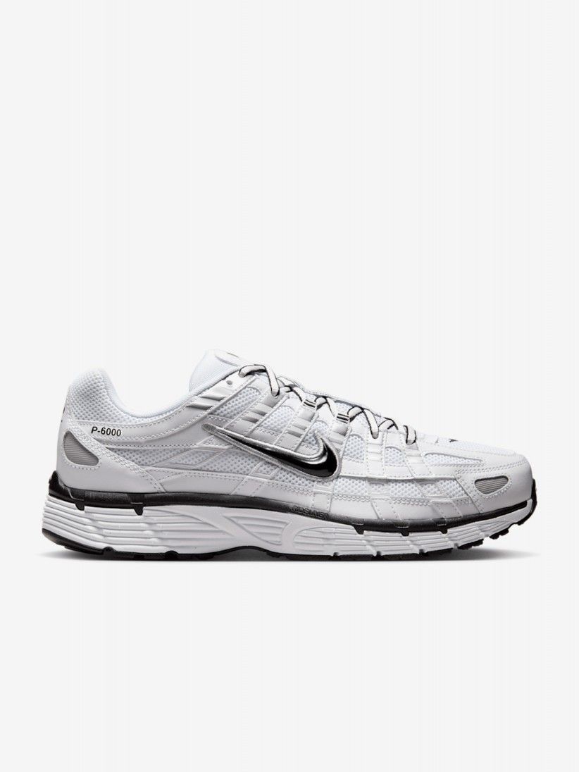 Zapatillas Nike P-6000 Blancas y Negras Para Hombre Zapatillas Nike P-6000 Blancas y Negras Para Hombre