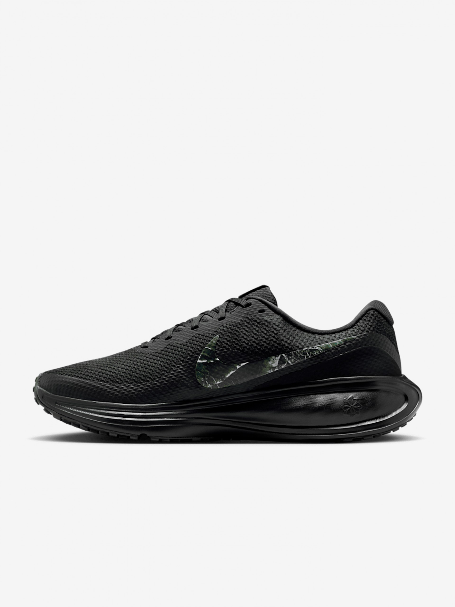 Sapatilhas de Running Nike Revolution 8 Print Pretas Para Homem