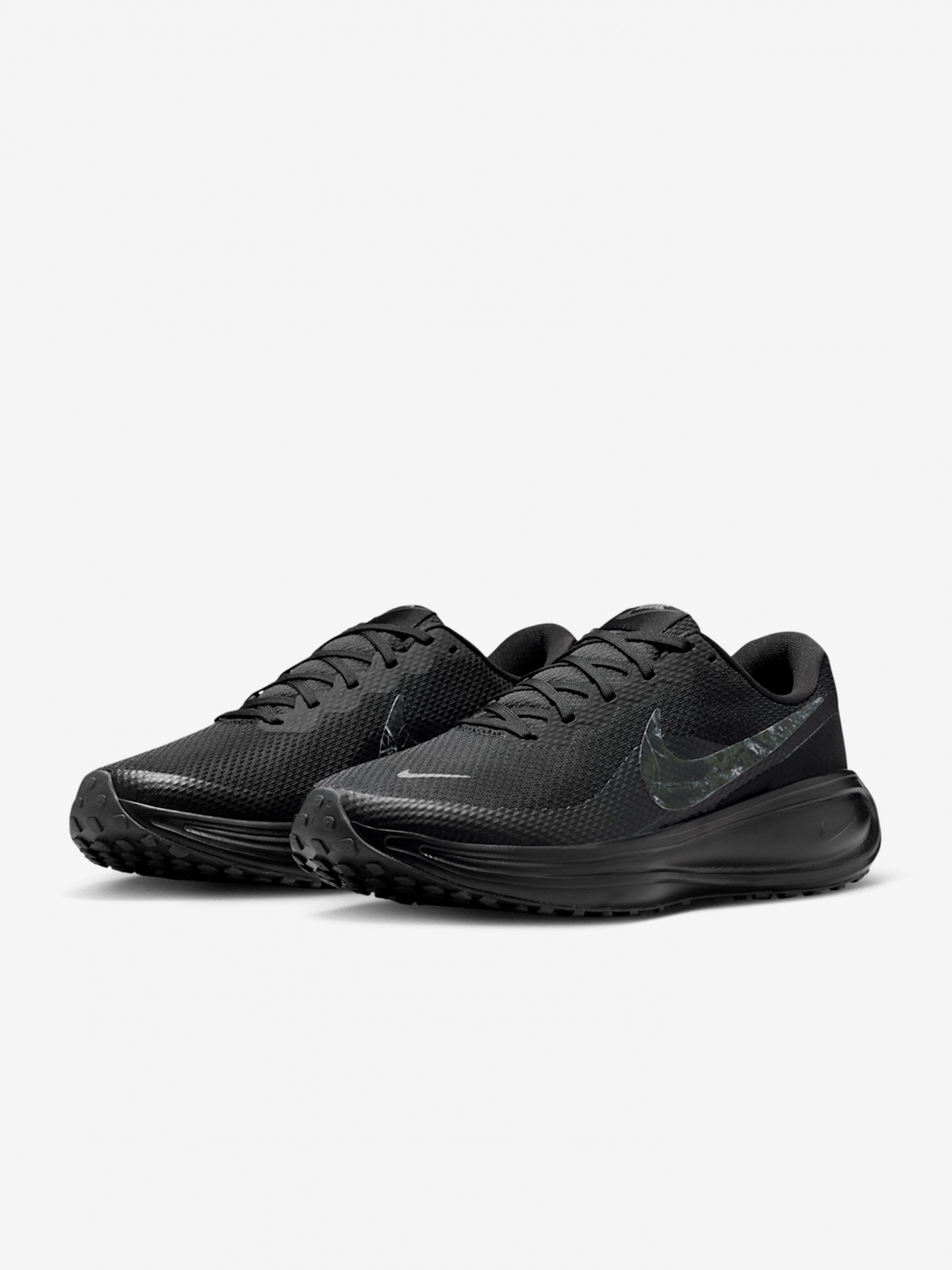 Zapatillas de Running Nike Revolution 8 Print Negras Para Hombre