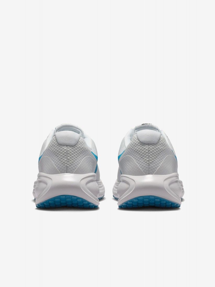 Sapatilhas de Running Nike Revolution 8 Brancas e Azuis Para Homem