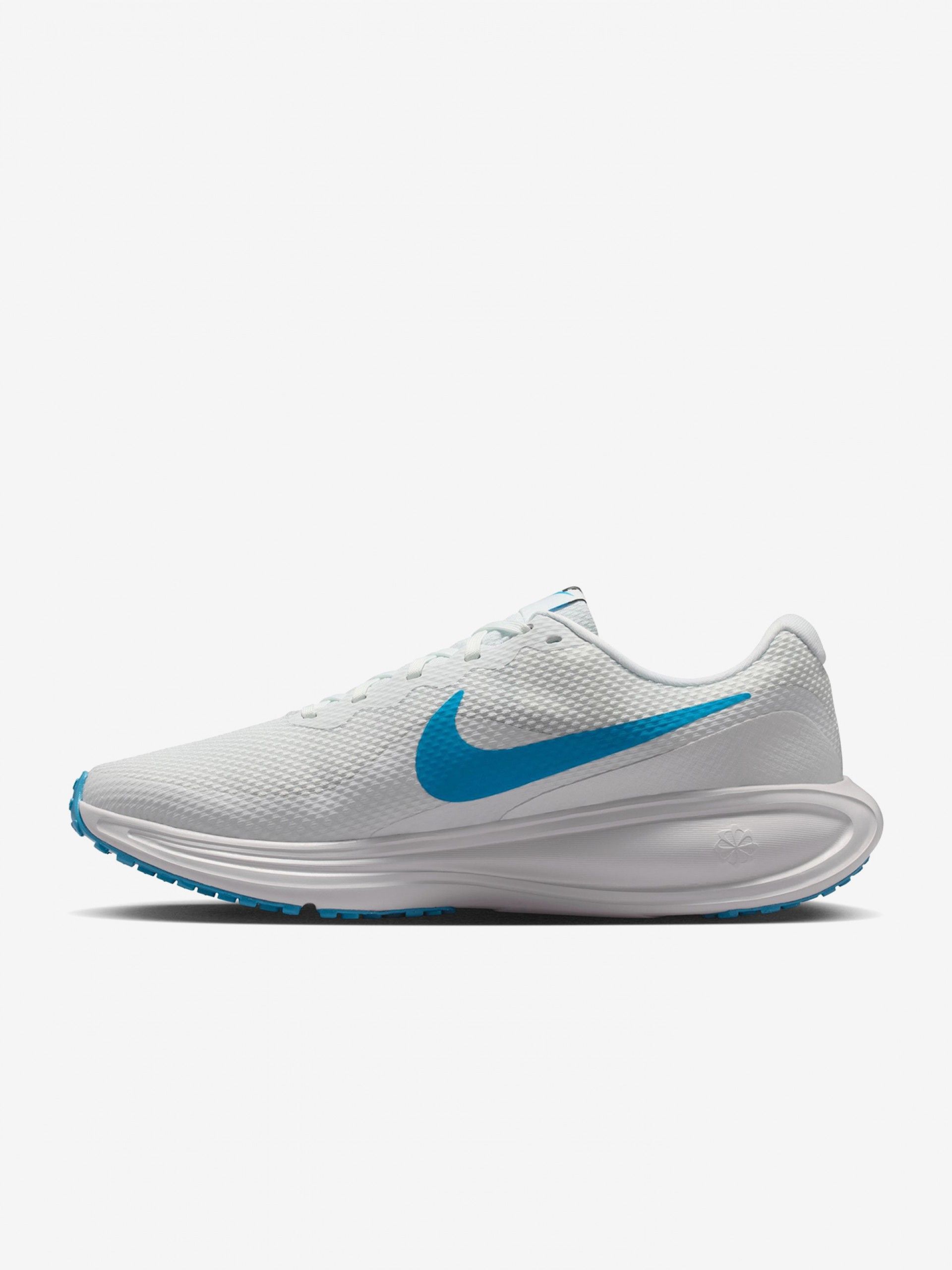 Zapatillas de Running Nike Revolution 8 Blancas y Azules Para Hombre