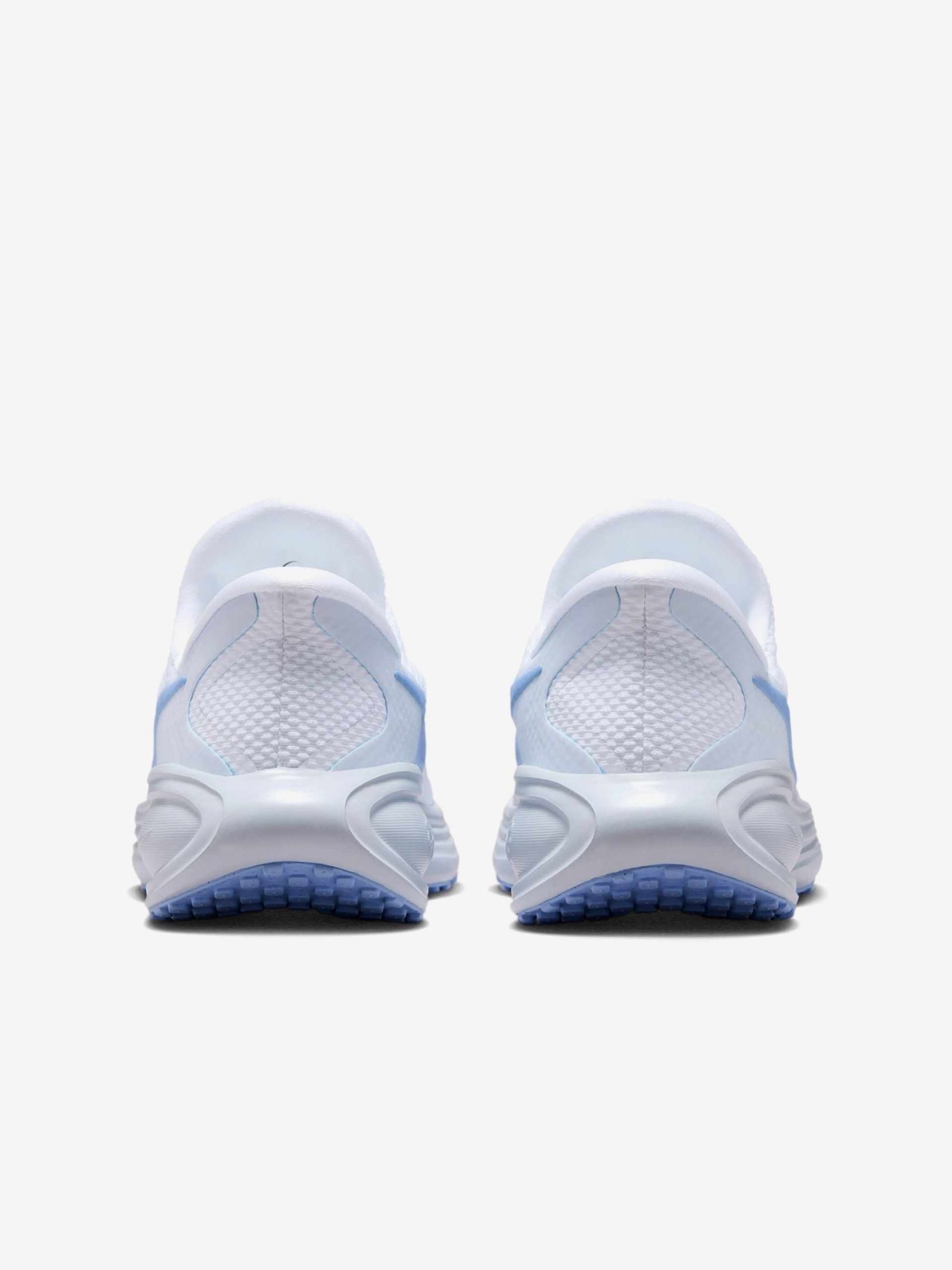 Zapatillas de Running Nike Revolution 8 Easy-On Blancas y Azules Para Mujer