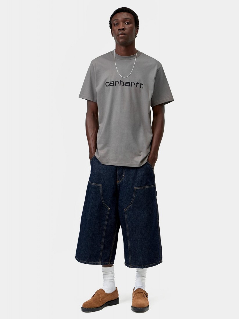 T-shirt Carhartt WIP Script Cinzenta T-shirt Carhartt WIP Script Cinzenta