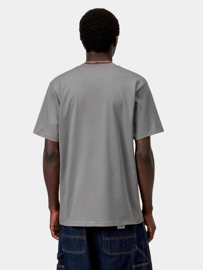 T-shirt Carhartt WIP Script Cinzenta T-shirt Carhartt WIP Script Cinzenta