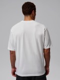 Nike Jordan Brooklyn White and Red T-shirt For Men Nike Jordan Brooklyn White and Red T-shirt For Men