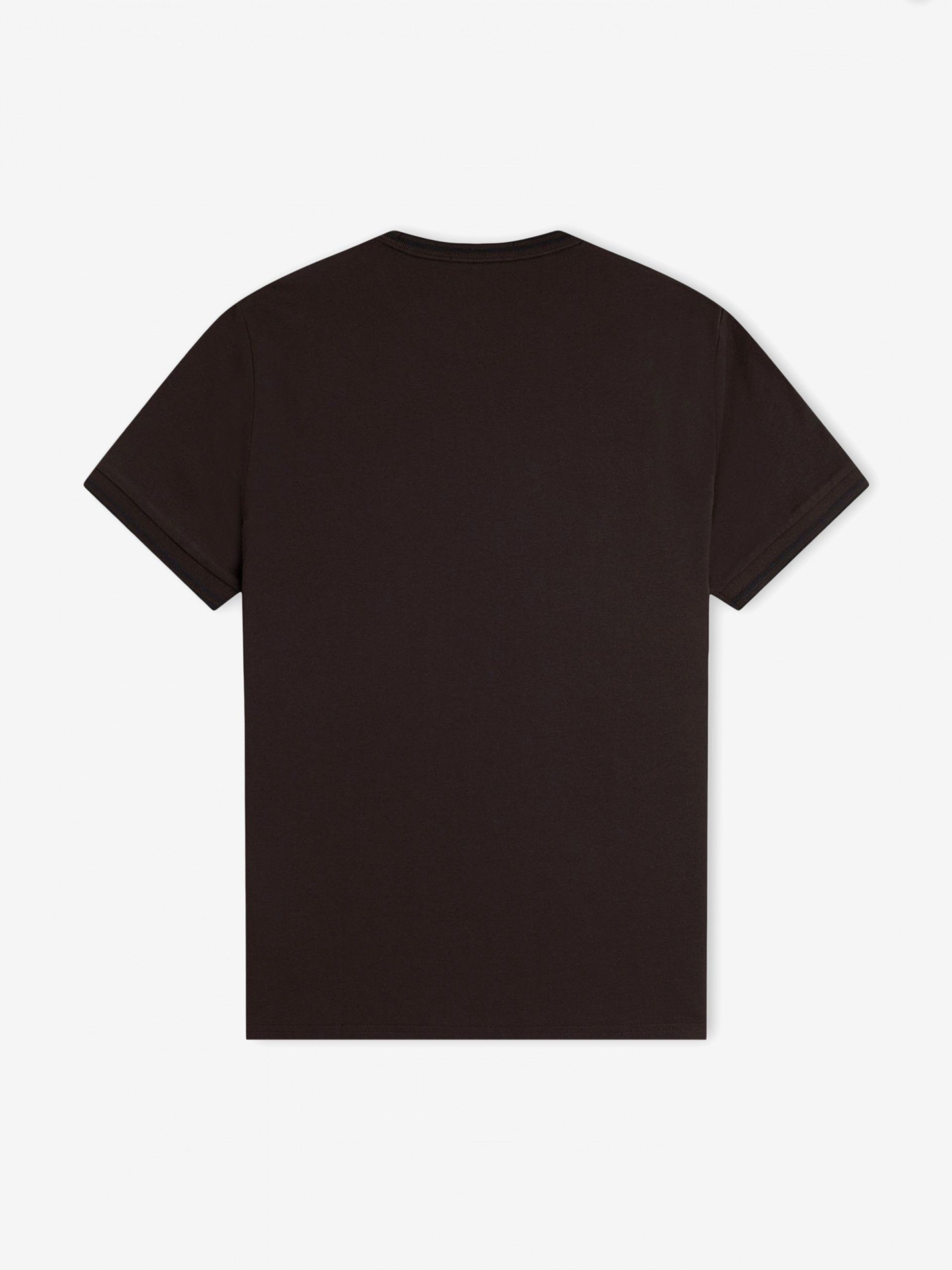 Camiseta Fred Perry Twin Tipped Marrón