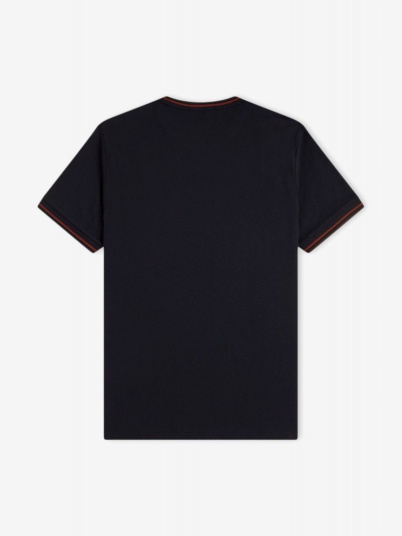Fred Perry Twin Tipped Navy Blue T-shirt