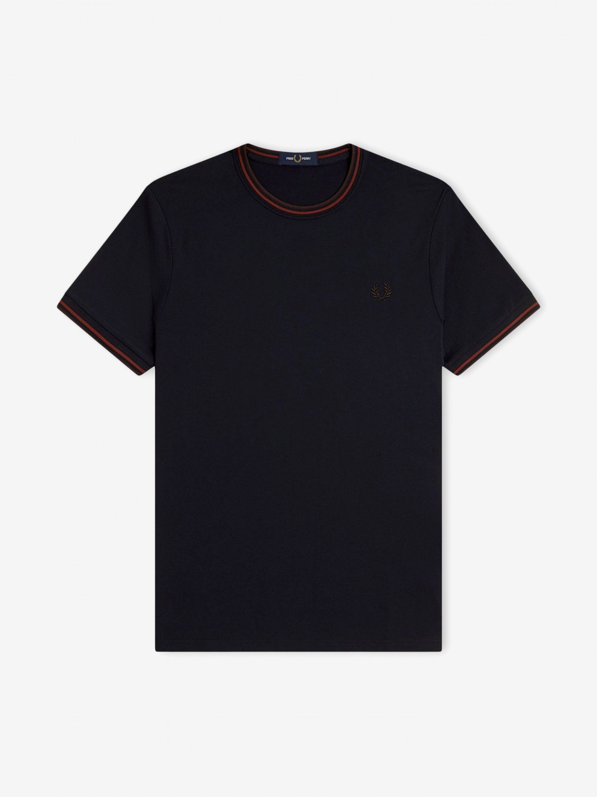 T-shirt Fred Perry Twin Tipped Azul Marinho
